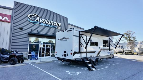 2026 Forest River Wildwood Heritage Glen 21RBHL Hyper Lyte travel trailer at Avalanche Motorsports Washington NC