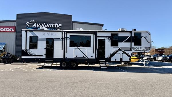 XLR toy hauler at Avalanche Motorsports Washington NC