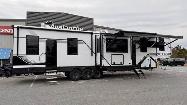 XLR Nitro fifth wheel toy hauler at Avalanche Motorsports Washington NC